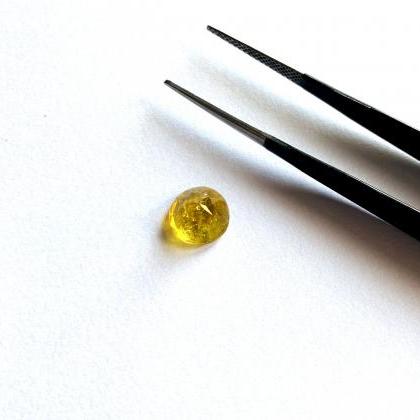 Natural Yellow Tourmaline Faceted R..