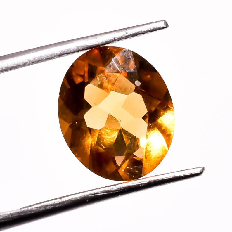 AAA Quality Natural Citrine 3.5 Ct. Oval Cut /Faceted Loose Gemstone /12X10X6 mm /SL-18/1 Pcs Price